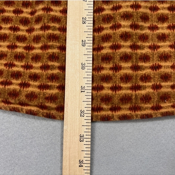 Woolrich Men's Camel Engineered Stripe Aztec Button Down Size XL - Picture 9 of 12